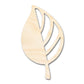 Unfinished Wood Autumn Leaf Shape | Craft Cutout | up to 46" DIY