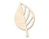 Unfinished Wood Autumn Leaf Shape | Craft Cutout | up to 46" DIY