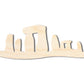 Unfinished Wood Standing Stones Shape | Craft Cutout | up to 46" DIY