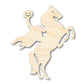 Unfinished Wood Headless Horseman Shape | Craft Cutout | up to 46" DIY