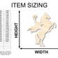Unfinished Wood Headless Horseman Shape | Craft Cutout | up to 46" DIY
