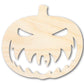 Unfinished Scary Pumpkin Shape | Craft Cutout | up to 46" DIY