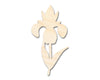Unfinished Wood Crocus Flower Shape | Spring Craft Cutout | up to 46" DIY