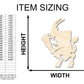 Unfinished Krampus Shape | Craft Cutout | up to 46" DIY