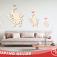 Unfinished Krampus Shape | Craft Cutout | up to 46" DIY