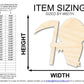 Unfinished Wood Grim Reaper Shape | Craft Cutout | up to 46" DIY