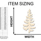 Unfinished Wood Pine Tree Shape - Craft - up to 46"