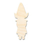 Unfinished Wood Santa Elf Shape - Craft - up to 46"