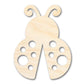 Unfinished Wood Ladybug Shape - Craft - up to 46"
