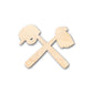 Unfinished Wood Baseball Shape - Craft - up to 46" DIY