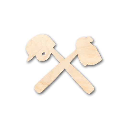 Unfinished Wood Baseball Shape - Craft - up to 46" DIY