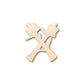 Unfinished Wood Branch Stick Smores Shape - Craft - up to 46" DIY