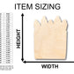 Unfinished Wood Crayon Set Shape - Craft - up to 46" DIY