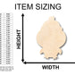 Unfinished Wood Cute Penguin Shape - Craft - up to 46" DIY