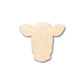 Unfinished Wood Dairy Cow Shape - Craft - up to 46" DIY