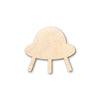 Unfinished Wood Flying Saucer Shape - Craft - up to 46" DIY
