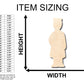Unfinished Wood Graduate Graduation Shape - Craft - up to 46" DIY