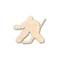 Unfinished Wood Hockey Goalie Shape - Craft - up to 46" DIY