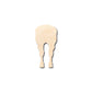 Unfinished Wood Horse Backside Shape - Craft - up to 46" DIY