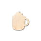 Unfinished Wood Hot Cocoa Whip Cream Shape - Craft - up to 46" DIY
