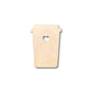 Unfinished Wood Latte Shape - Craft - up to 46" DIY