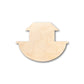 Unfinished Wood Noah's Ark Shape - Craft - up to 46" DIY