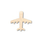 Unfinished Wood Planes Shape - Craft - up to 46" DIY