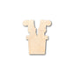 Unfinished Wood Santa Chimney Shape - Craft - up to 46" DIY