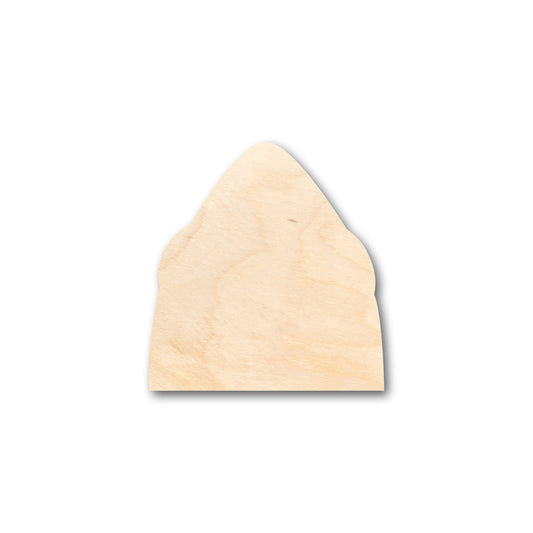 Unfinished Wood Shark Head Shape - Craft - up to 46" DIY