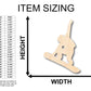 Unfinished Wood Snowboarding Shape - Craft - up to 46" DIY