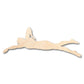 Unfinished Wood Swimming Shape - Craft - up to 46" DIY
