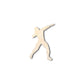 Unfinished Wood Track Thrower Shot Put Shape - Craft - up to 46" DIY