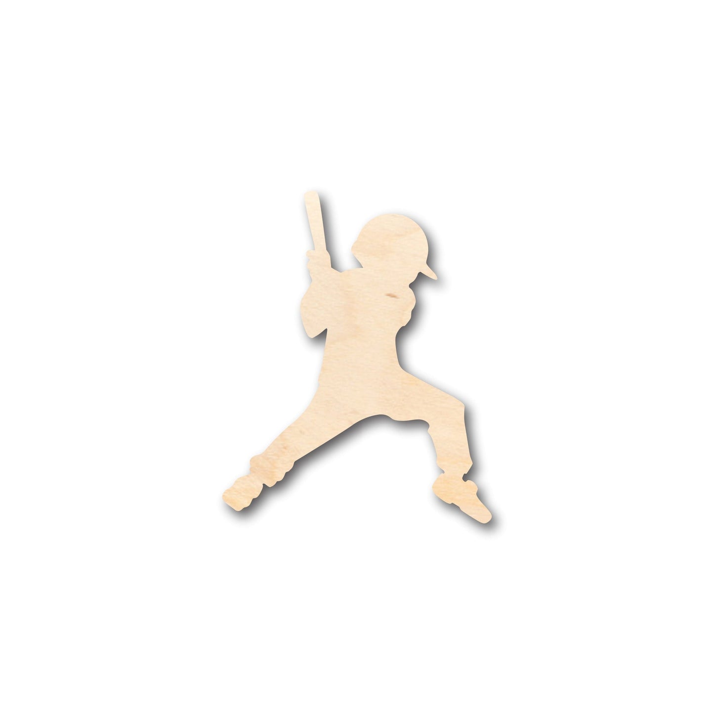 Unfinished Wood Youth Baseball Shape - Craft - up to 46" DIY