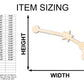 Unfinished Wood Aries Constellation Shape - Zodiac Craft - up to 46"