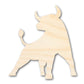 Unfinished Wood Taurus Bull Shape - Zodiac Craft - up to 46"