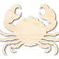 Unfinished Wood Cancer Crab Shape - Zodiac Craft - up to 46"