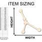 Unfinished Wood Cancer Constellation Shape - Zodiac Craft - up to 46"