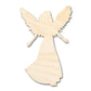 Unfinished Wood Virgo Angel Shape - Zodiac Craft - up to 46"