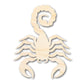 Unfinished Wood Scorpio Shape - Zodiac Craft - up to 46"