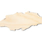 Unfinished Wood New Providence Island Shape - Bahamas Country Craft - up to 46" DIY