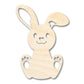 Unfinished Wood Cute Bunny Shape - Easter Spring Kids Craft - up to 46" DIY