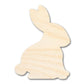 Unfinished Wood Bunny Shape - Garden Bunny Craft - up to 46" DIY