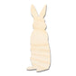 Unfinished Wood Standing Bunny Shape - Easter Spring Garden Craft - up to 46" DIY