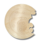 Unfinished Wood Etched Sugar Cookie Shape | Paint By Line Crafts | up to 30" DIY