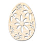 Unfinished Wood Daisy Egg Shape - Easter Craft - up to 46" DIY