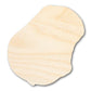 Unfinished Wood Nauru Shape - Oceania Craft - up to 46" DIY