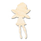 Unfinished Wood Fairy Shape | Craft Cutout | up to 46" DIY