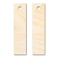 Unfinished Wood Rectangle Earring Blank Pair - DIY Jewelry Craft - Available in 1" to 3"
