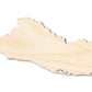 Unfinished Wood El Salvador Country Shape - Central American Craft - up to 46" DIY
