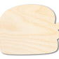 Unfinished Wood Burger Shape | Craft Cutout | up to 46" DIY